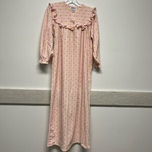 Vintage Floral Print Nightgown